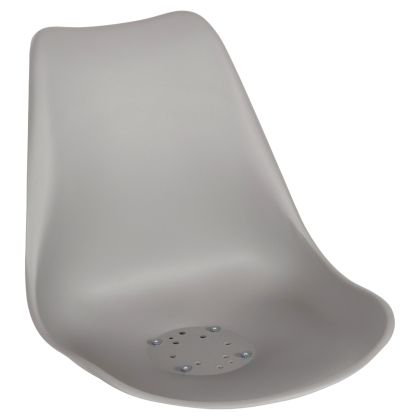 REPLACEMENT SEAT/BACKREST FOR BAR STOOL VEGAS HM8000.10 GREY POLYPROPYLENE