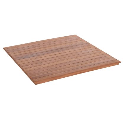 TABLETOP SQUARE HM18137 TEAK WOOD--NATURAL COLOR 80x80x4(thickness)cm.
