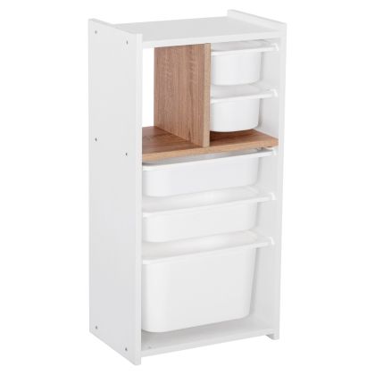 СКИД SANI HM18209.01 МЕЛАМИН В БЯЛО-SONOMA & WHITE P.E. ЧЕКМЕДЖЕТА 45х30х90Всм.