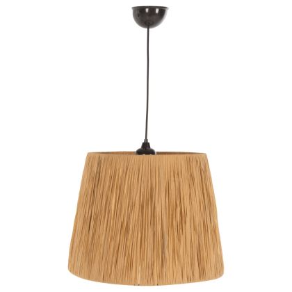 CEILING PENDANT LAMP INDOORS HM7947.05 WITH BEIGE CAP Φ30-40x77Hcm.