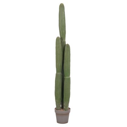 DECORATIVE SYNTHETIC PLANT IN POT HM4745 CACTUS Φ17.5x144Hcm.