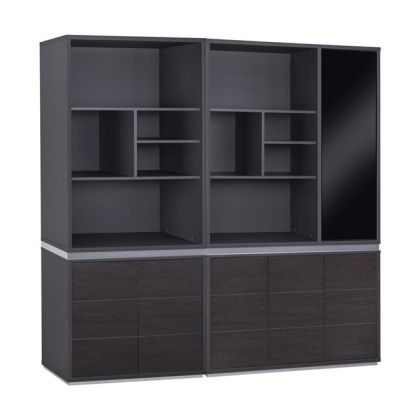 Комплект професионална офис библиотека 2 части Rosewood HM11201