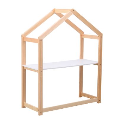 KIDS' DESK PEPE HM2498.03 PINE WOOD IN NATURAL COLOR-MELAMINE 120x44x152Hcm.