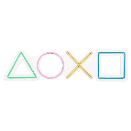 WALL DECORATION ILLUMINATED (LED) HM4652 GAME CONTROLS 57x2x14,5Hcm.