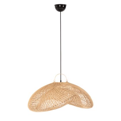 CEILING PENDANT LAMP HM7862 RATTAN IN NATURAL COLOR 62x52x122Hcm.