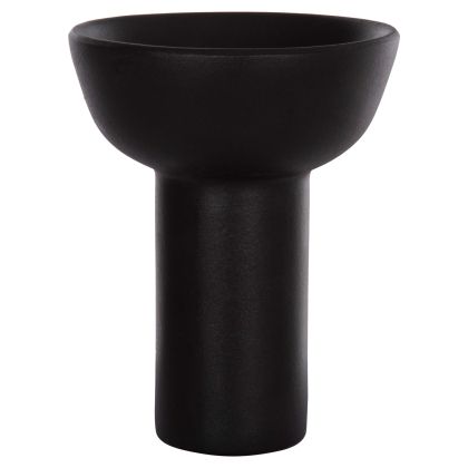 CERAMIC TABLE DECOR ELENDIL HM4603.02 MATTE BLACK Φ20x26.5Hcm.