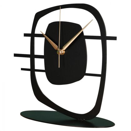 METAL TABLE CLOCK HM7473.01 21x23 cm