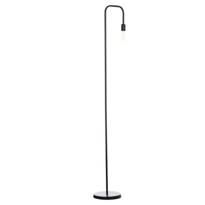 FLOOR STANDING LAMP KRAMER HM7535.11 METAL IN BLACK 23x169Hcm.