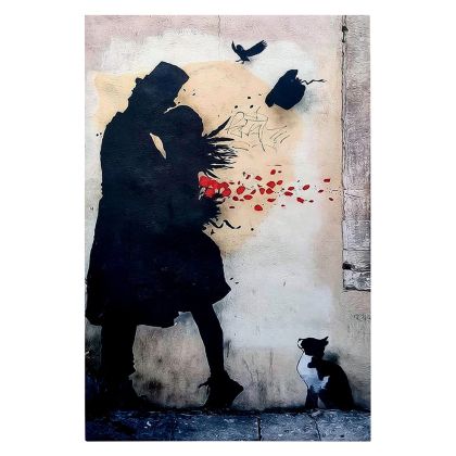 WALL PAINTING SERIES GOBI HM4814 PRINTED CANVAS 50x3(thickness)x70Hcm.