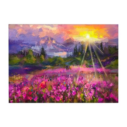 WALL PAINTING SERIES GOBI HM4762 PRINTED CANVAS 70x3(thickness)x50Hcm.