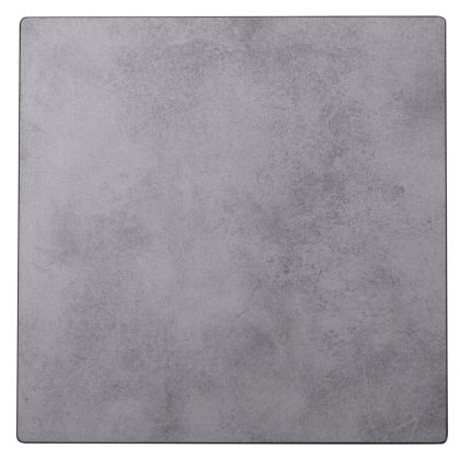 SQUARE HPL TABLETOP HM6361.12 COMPACT CEMENT 44Χ44Χ1.5cm.