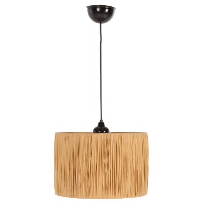 CEILING PENDANT LAMP INDOORS HM7944.05 NATURAL COLORED PAPER ROPE CAP Φ30x67Hcm.