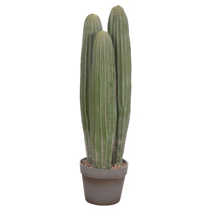 DECORATIVE SYNTHETIC PLANT IN POT HM4743 CACTUS Φ16x62Hcm.