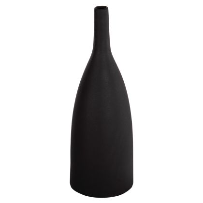 CERAMIC TABLE DECOR GALAD HM4634.02 BLACK MATTE Φ14x39H cm.