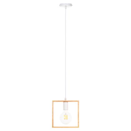 ПАНЕЛ HM4071 ДЪРВЕНА КВАДРАТНА КАПАЛКА-БЯЛ КАБЕЛ 20Χ125H