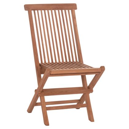 FOLDING CHAIR KENDALL HM18127 TEAK WOOD IN NATURAL COLOR 46.5x63.5x88Hcm.