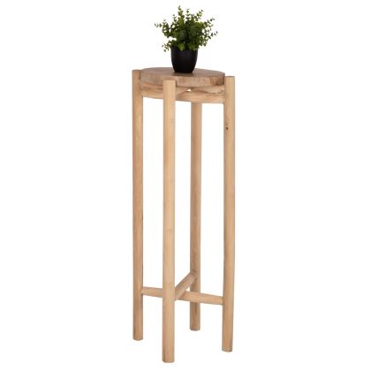 ПОСТАНТ ЗА ЦВЕТЯ HOVER HM7936 ТИКОВО ДЪРВО В ЕСТЕСТВЕН ЦВЯТ Φ30x100Hcm.