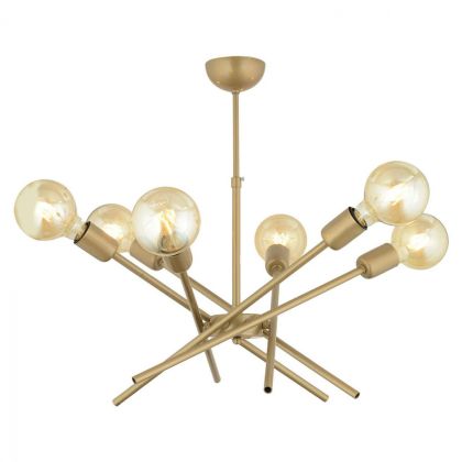 CEILING LIGHT METALLIC GOLD HM7401.02 60x70Y cm.