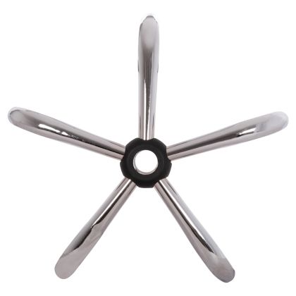 SPARE PART BASE FOR OFFICE CHAIR HM1202--CHROMED METAL  29cm SPOKE