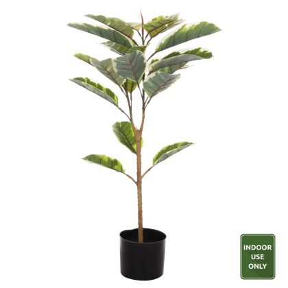 DECORATIVE SYNTHETIC PLANT IN POT HM7972 OAK LEAF 85H cm.