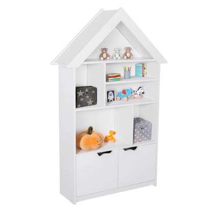 ДЕТСКА ЕТАЖЕРКА DREY HM18229.01 МЕЛАМИН БЯЛО 103x33x169Hcm.