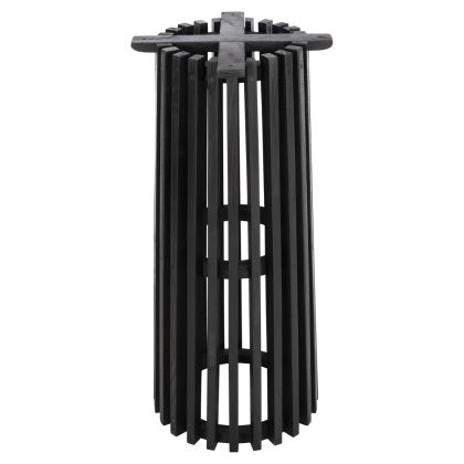 ВЪТРЕШНА БАР СТОЙКА БАЗА/КРАКА СРЕДНА ВИСОЧИНА КРЪГ FRANTZ HM9857.12 MINDI ДЪРВО В ЧЕРНО Φ40x90Hcm.