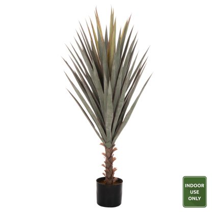 DECORATIVE SYNTHETIC PLANT IN POT HM7987 SISAL AGAVE 120Hcm.
