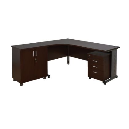 Office set 3 pieces in wenge color HM10204.02L