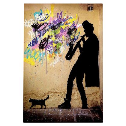 WALL PAINTING SERIES GOBI HM4819 PRINTED CANVAS 50x3(thickness)x70Hcm.