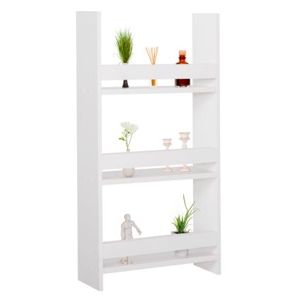 WALL SHELVES SANI HM18223.01 MELAMINE IN WHITE 60x10x90Hcm. (3 SHELVES)
