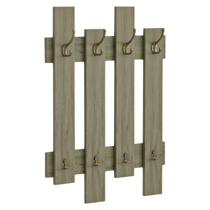 WALL COAT HANGER WESSON HM8940.12 MELAMINE IN OLIVE GREEN 64x4x79Hcm.