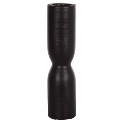 CERAMIC TABLE DECOR SCEPTER HM4615.02 MATTE BLACK Φ7.5x31Hcm.