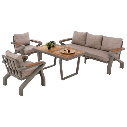 ВЪНШЕН КОМПЛЕКТ 4БР СИВ АЛУМИНИЙ HM5885.01