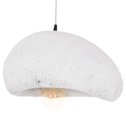 CEILING PENDANT LAMP STONE-LOOK STONER (M) HM4418.02 WHITE 55x45x40Hcm.