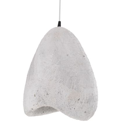 CEILING PENDANT LAMP STONE-LOOK STONER (S) HM4417.02 WHITE 37x30x45Hcm.