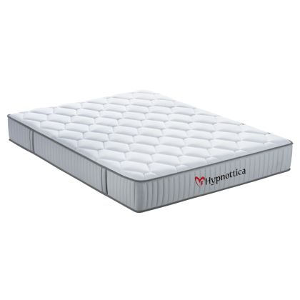 MATTRESS KING-SIZE HYPNOTTICA HM748.06 POCKET SPRINGS--WHITE 160x200x25Hcm