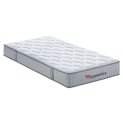 MATTRESS SEMI-DOUBLE HYPNOTTICA HM748.02 POCKET SPRINGS--WHITE 120x200x25Hcm