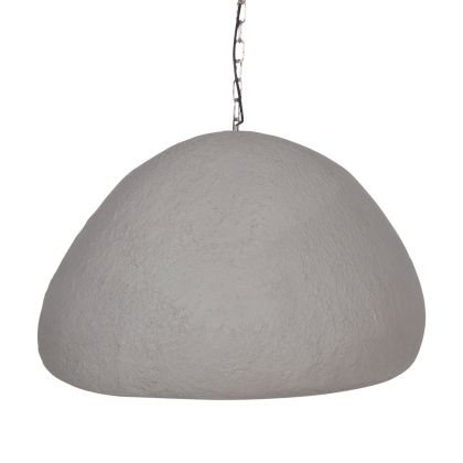 CEILING PENDANT LAMP JAYLEN HM4703.03XL FIBER CEMENT IN GREY 74x68x50-70Hcm.