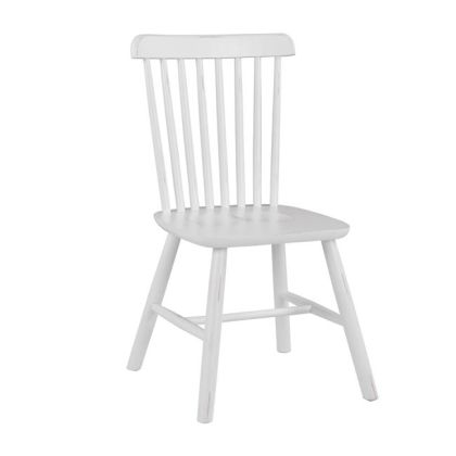 DINING CHAIR LUCIEN HM8645.03 BEECH WOOD IN ANTIQUE-WHITE 48x54x86Η cm