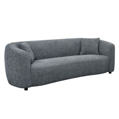 SOFA 3-SEATER NORD HM3321.01 GREY FABRIC 230x96x75Hcm.