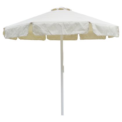 Professional umbrella Alu D2.20x2.50m Cream color HM6012