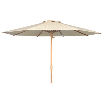 UMBRELLA Φ3,00m GLADELL HM6603.02 BEIGE SHADE-HEAT TRANSFER ALUMINUM (WITHOUT BASE)
