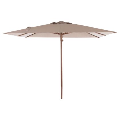 PROFESSIONAL UMBRELLA 3x3m GLADELL HM6604.02 BEIGE SHADE-HEAT TRANSFER ALUMINUM