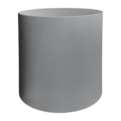 ROUND OUTDOOR COFFEE TABLE KYOKO HM6592.01 GREY FIBER CEMENT Φ40x43Hcm