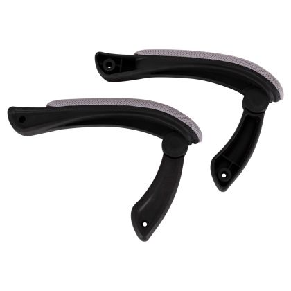REPLACEMENT ARMS 2PCS SET FOR OFFICE CHAIR HM1196.02 BLACK/GREY