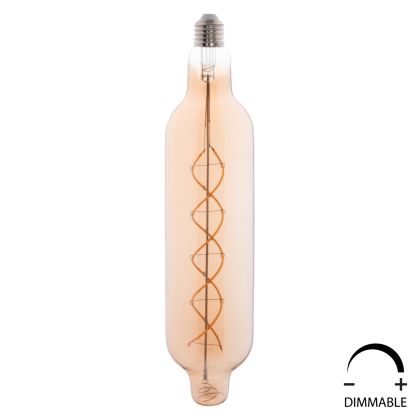 LIGHT BULB HM4055.02 JHD-NW7775 LED FILAMENT 8W E27 3000K GOLD COLOR DIMMABLE