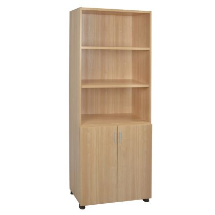 Професионална офис библиотека- цвят дъб 80x40x190 см.