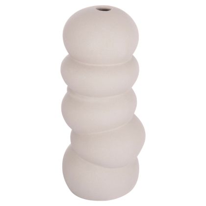 КЕРАМИЧНА ВАЗА ROOK -МАТОВ СИВ 