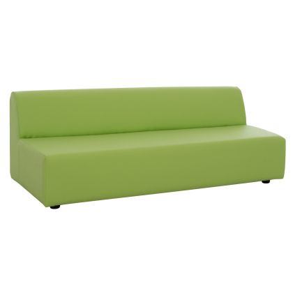 SOFA FOR KIDS HM3258.160, FOAM FILLINGS, PU LEATHER, LIME, 160x60x55