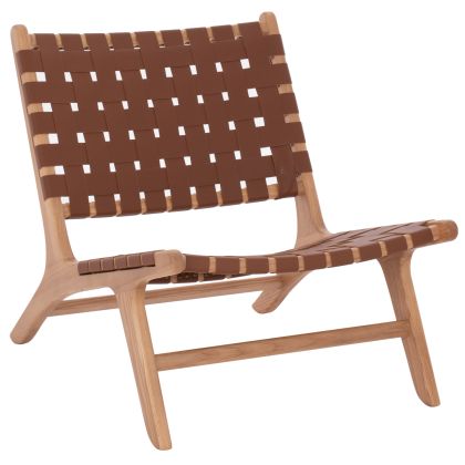 HM9326.01 ARMCHAIR FELIPE TOON WOOD PU knitted 68X79X69H